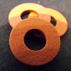 Image of Red Fiber Coil Washers