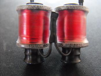 Image of Candlestick Stilted Coils 47uf caps.